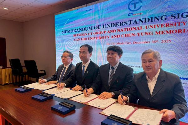 高雄大學啟動臺越產學合作 跨國產學鏈結新模式 聚焦 AI 與半導體人才培育　2